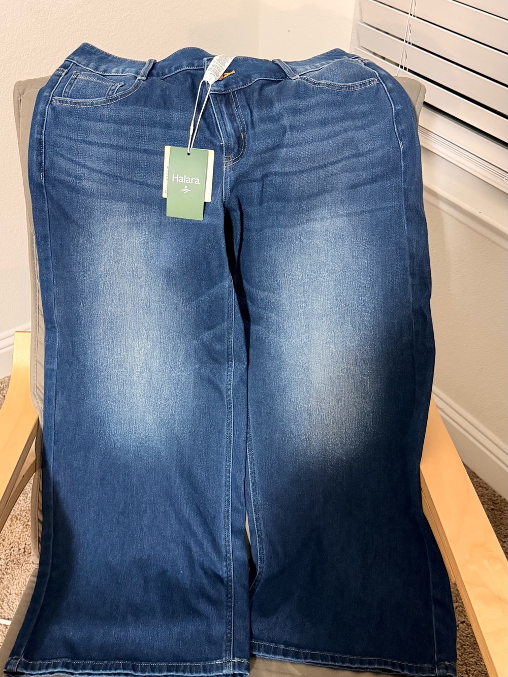 Halara Women’s Dark Blue Stretch Jeans